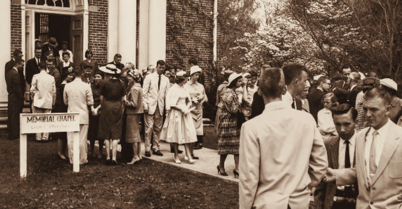 Convocation, 1962 | History of King University