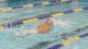 Sam Osowiecki swimming at the 2023 Conference Carolina's Championship